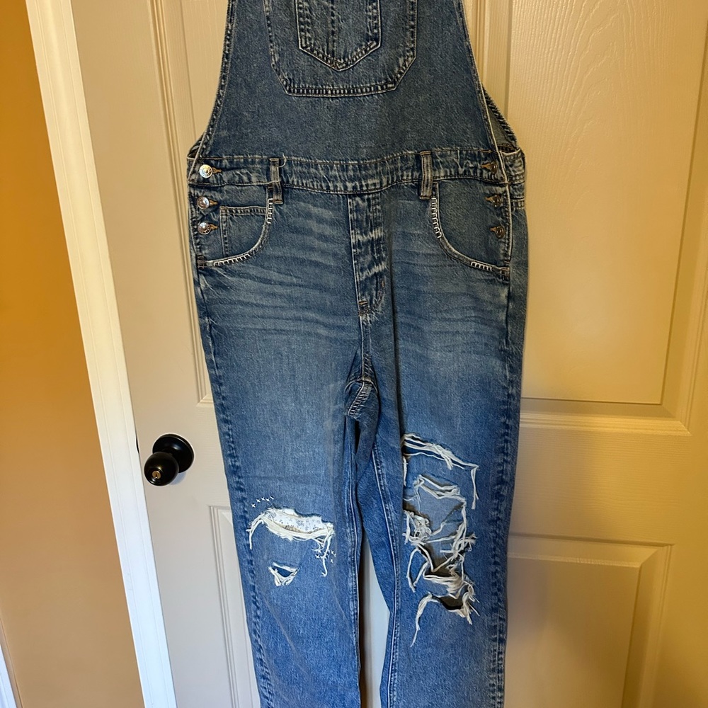American Eagle overalls